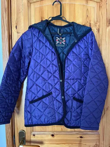 LAVENHAM 퀼팅 자켓 보라색