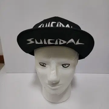 레어 SUICIDAL TENDENCIES 스이사이달 캡 블랙 자수
