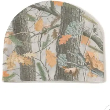 니트 모자 니트 캡 리얼 트리 카모 니트 모자 여성용