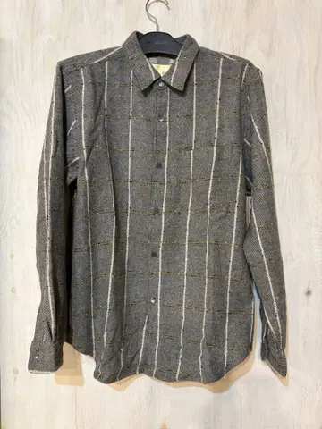 2000년대 데드스탁 MADHECTIC 울 체크 셔츠 L