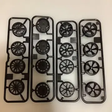 타미야 미니 사륜구동 로우 하이트 카본 강화 타이어 중경