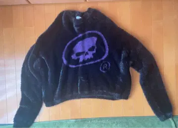 HEAVEN CAN WAIT 스컬 니트 스웨터