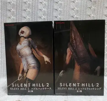 사일런트 힐 2 버블헤드 간호사 & 레드 피라미드 싱 피규어