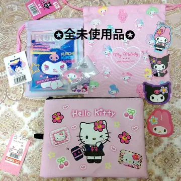 헬로키티 마이멜로디 쿠로미 세트