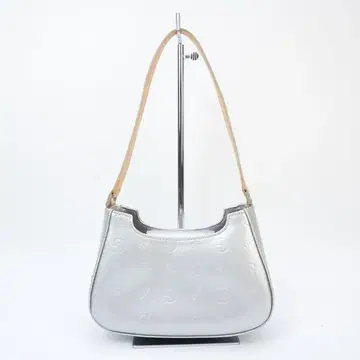 GUESS 미니 숄더백 로고 에나멜 실버@JH19