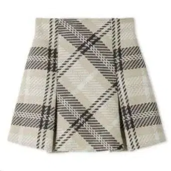 SNIDEL 로빙 체크 스커트