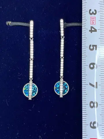 스와로브스키 롱 귀걸이