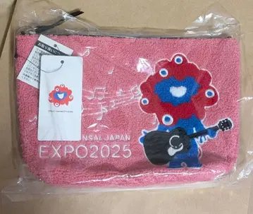 오사카 만박 미야쿠미야쿠 파우치 핑크 EXPO2025 미개봉 새상품