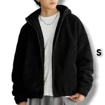 MinoriTY 모코모코 오버 사이즈 보아 블루종 자켓 S de5