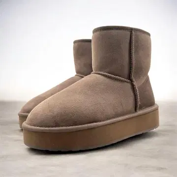 [ 컨디션 최상 ] EMU 어그 부츠 25cm 보아 시어링 그레이지 통굽