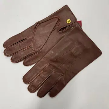 [수리 필요] DENTS 헤어 쉽 가죽 장갑 잉글리시 탄
