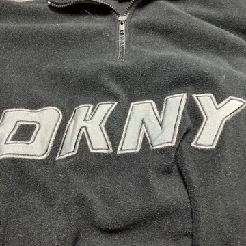 DKNY 하프 집업 프리 스트레이너 S 블랙 빈티지