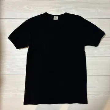 아비렉스 DAILY S/S V-NECK 티셔츠 BLACK