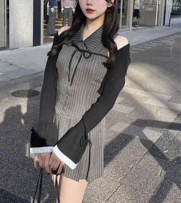 OLIVE des OLIVE 슬리브리스 원피스