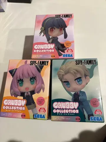 SPY x FAMILY 그래픽 컬렉션 3체 세트