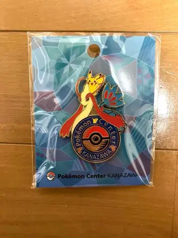 [ 미개봉 새상품 ] 포켓몬 센터 카나자와 로고 핀즈