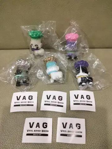 VAG41 듬뿍 고양이 전 5종 세트 모우코야마 가챠