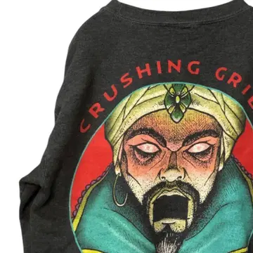 넥 딥 팝 펑크 밴딩 빅 로고 트레이닝복