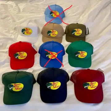 가격 인하 숍스 BASSPROSHOPS 메쉬 캡 의류