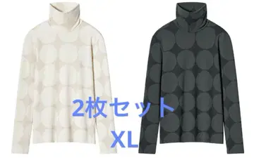 유니클로 UNIQLO 마리메꼬 히트텍 XL 2개 세트!