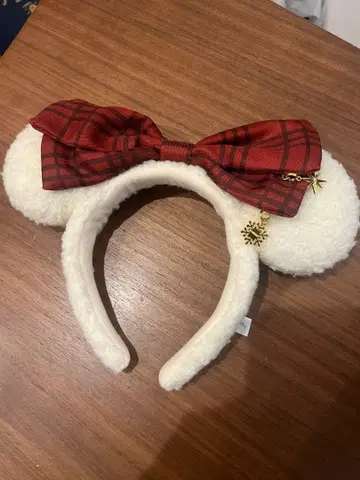 디즈니 리조트 미키 머리띠 크리스마스 2025