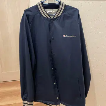 Champion 네이비 나일론 자켓 X-LARGE