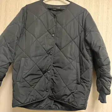 ITEMS URBAN RESEARCH 퀼팅 자켓 블랙