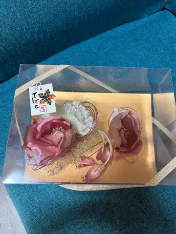 일본풍 헤어 액세서리 꽃 장식