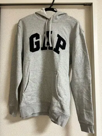GAP 그레이 후드 부착 후드티 S 사이즈