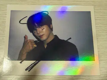 NCT dream BTTF 사인회 1장 한정 친필 사인 폴라로이드