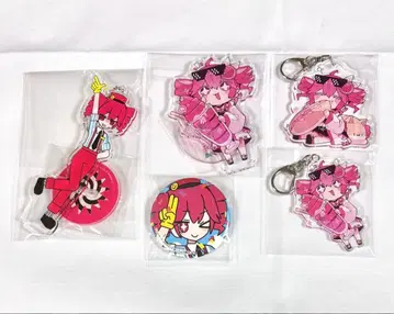 카사네 테토 아크릴 스탠드 아크릴 키링 캔뱃지 콜라보 카페 사츠키