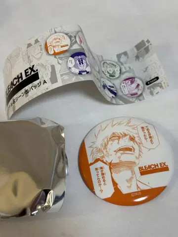 BLEACH EX 쿠로사키 이치고 캔뱃지
