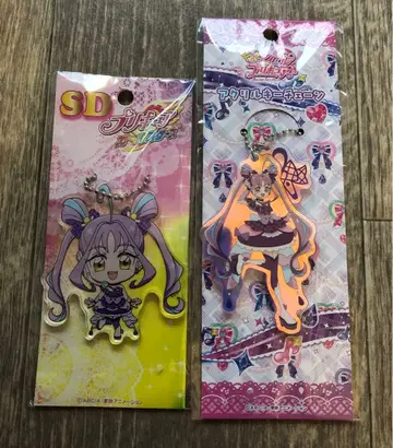 큐어큥큥 아크릴 키링 세트 아이돌 프리큐어