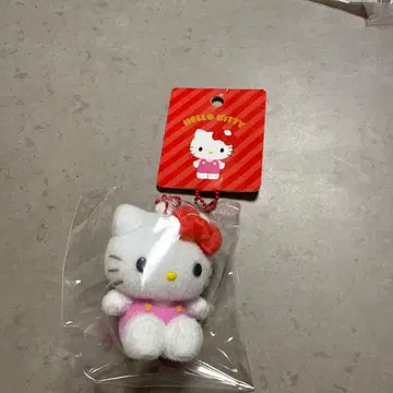 산리오 플로키 마스코트 홀더 키티