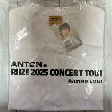RIIZE 서울콘 T-SHIRT SET WHITE (ANTON)