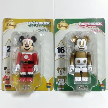 [ 미개봉 ] 디즈니 오너먼트 복권 베어브릭 미키 & 미니 마우스