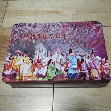 쇼와 레트로 다카라즈카 가극단 캔 케이스 [가극 센베이] 빈 캔 빈티지