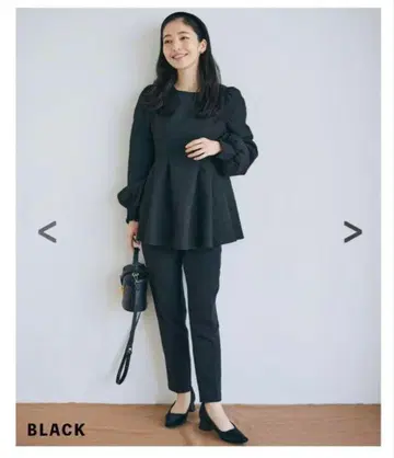 basementonline 베이스먼트온라인 자카드 블라우스