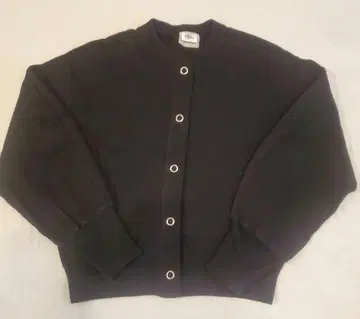 THE SHINZONE 블랙 리브 버튼 가디건
