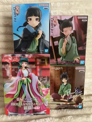 약사의 혼잣말 마오마오 4개 세트 피규어