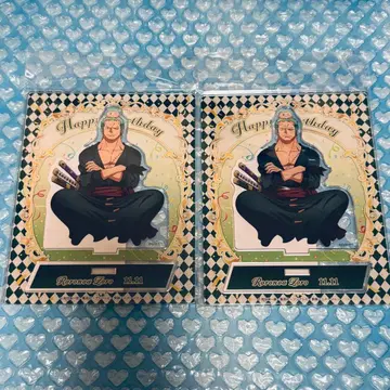 ONEPIECE 조로 벌스데이 아크릴 스탠드