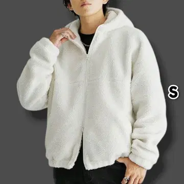 MinoriTY 포근포근 오버 사이즈 보아 블루종 자켓 S va4