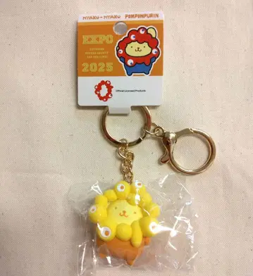 최애 컬러 폼폼푸딩 코스프레 미야쿠미야쿠 산리오 키링