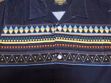 새상품 XL 네이티브 아메리칸 코듀로이 긴팔 셔츠 빅 사이즈
