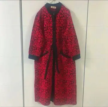 레어 빈티지 롱 기장 니트 가디건