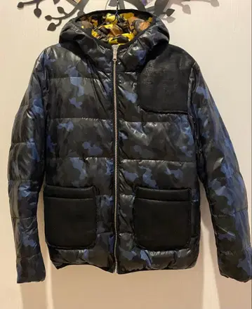 제이페리 다운 자켓 리버서블 카모플라쥬 카모