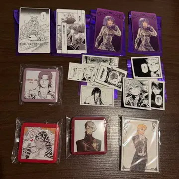 D.Gray-man 카드 스티커 캔뱃지 등