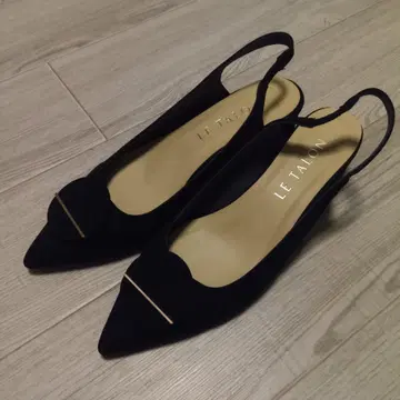 르탈론 LE TALON 스틸레토 펌프스 백 스트랩 L