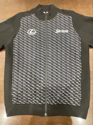 SRIXON 렉서스 남성용 스웨터 블랙 새상품급