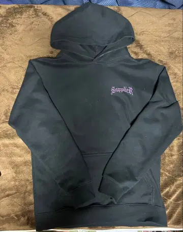 Supplier 블랙 후드티 L 사이즈